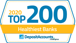 Top 200 Healthiest Banks Award